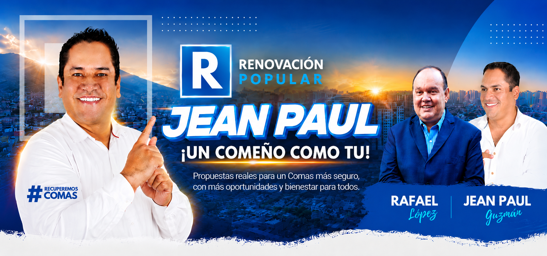 Jean Paul - Renovación Popular - ¡Un comeño como tú!